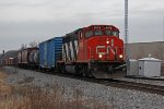 CN 9675 powers a long L504 south to Waukesha